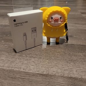 Piggy In Raincoat Airpod Case!